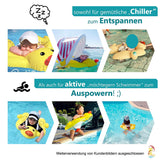 Quacki M | Baby-Schwimmtrainer mit Sonnendach