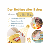 Quacki Plus S | Baby-Schwimmtrainer mit Sonnendach